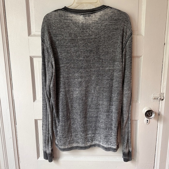 J. America Men’s Vintage Zen Waffle Knit Thermal Shirt Lg Long Sleeve Cotton - Picture 6 of 15